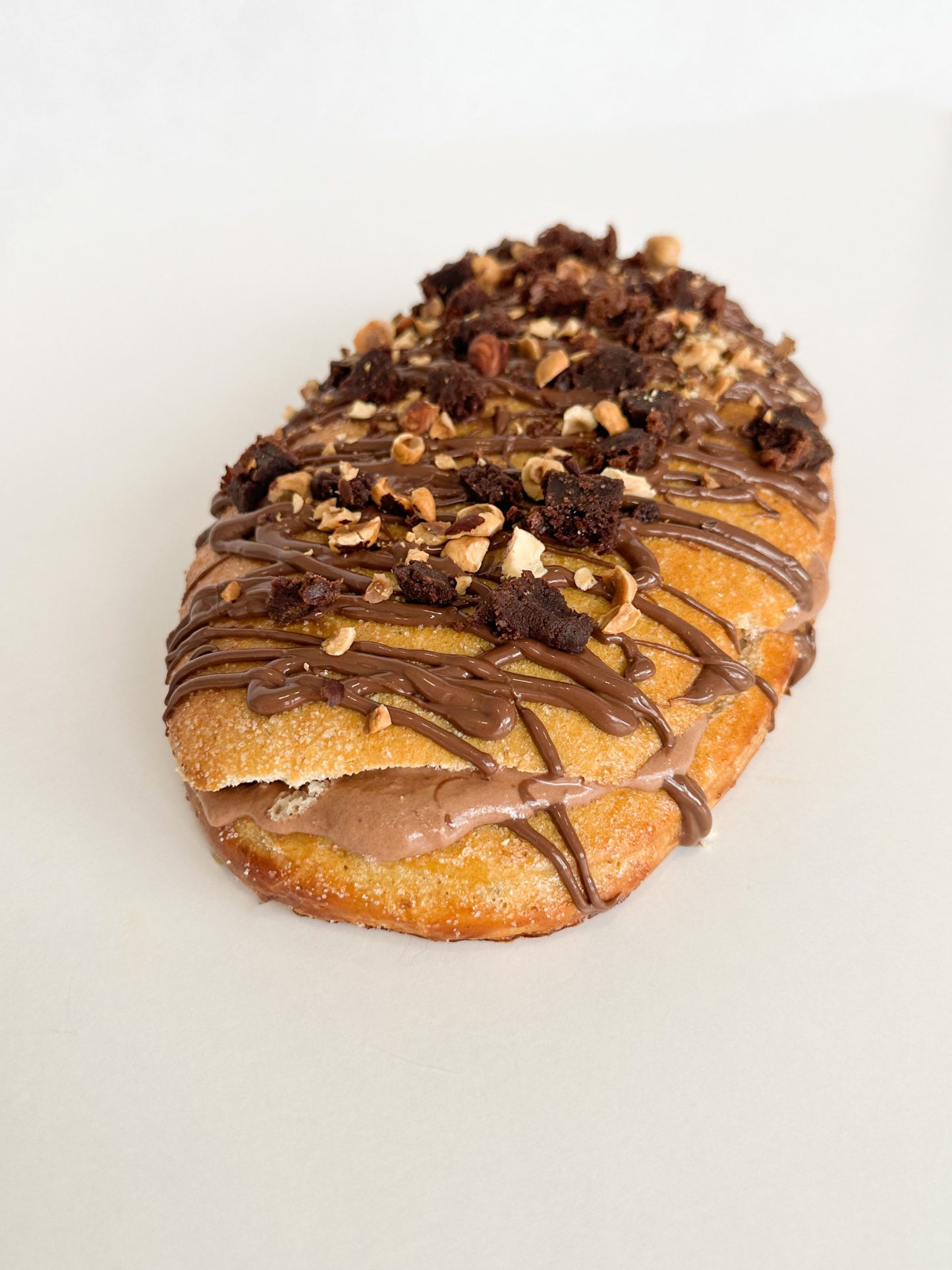 Coca de Brioche con Nutella